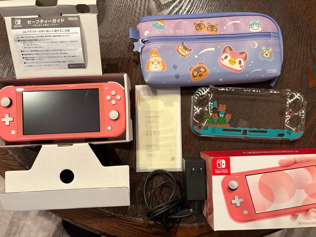 Nintendo Switch Lite ピンク 本体+備品