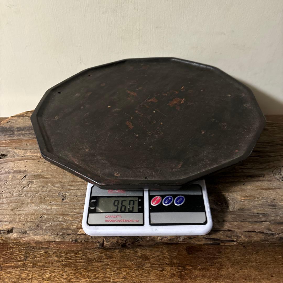 李朝　薬用　十二角膳天板　その61 古道具.韓国骨董. Antique.酒器盆