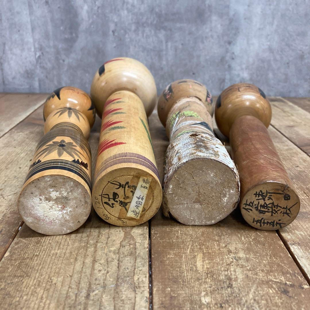 D-3 【希少】伝統こけし 11点セット まとめ売り（白樺・山形・鳴子など）