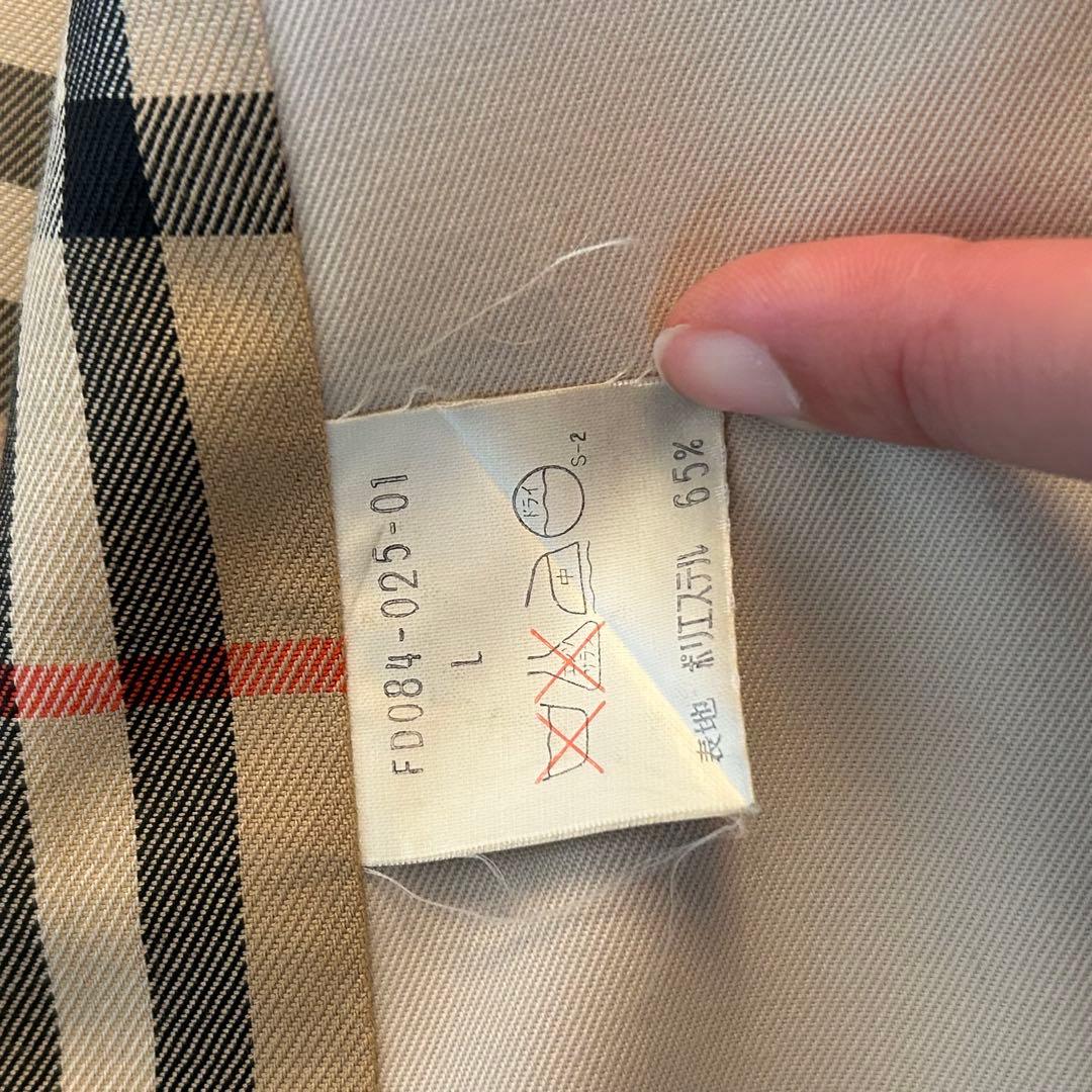 Burberrys ベージュ トレンチコート　ノバチェック　ヴィンテージ