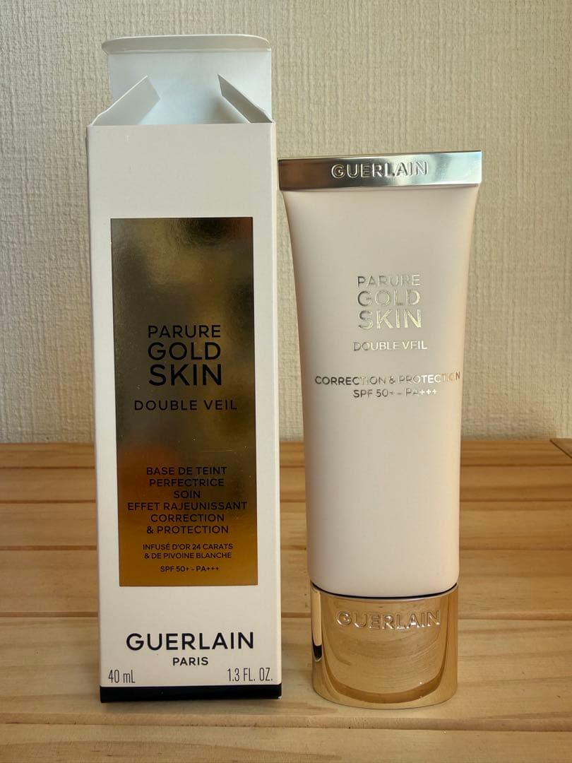 新品 ゲラン パリュール ゴールド スキン ダブルヴェール プライマー 40ml