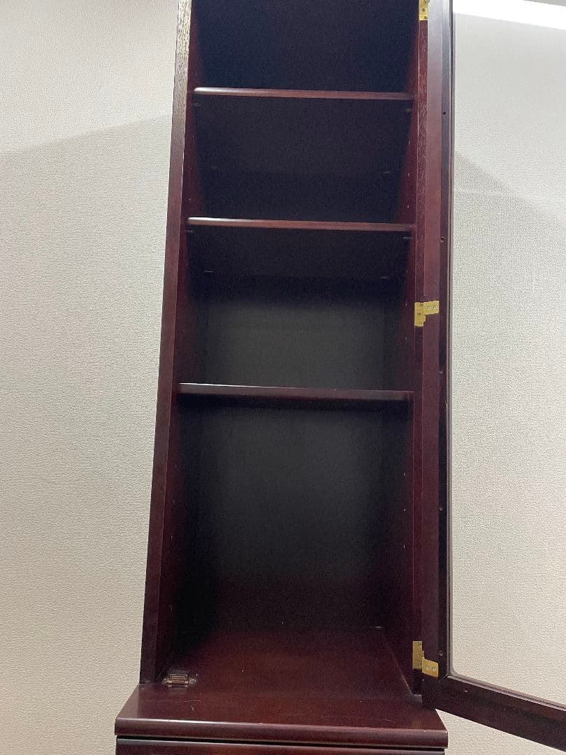 オールドカリモク カップボード スリムキャビネット ジャパンビンテージ