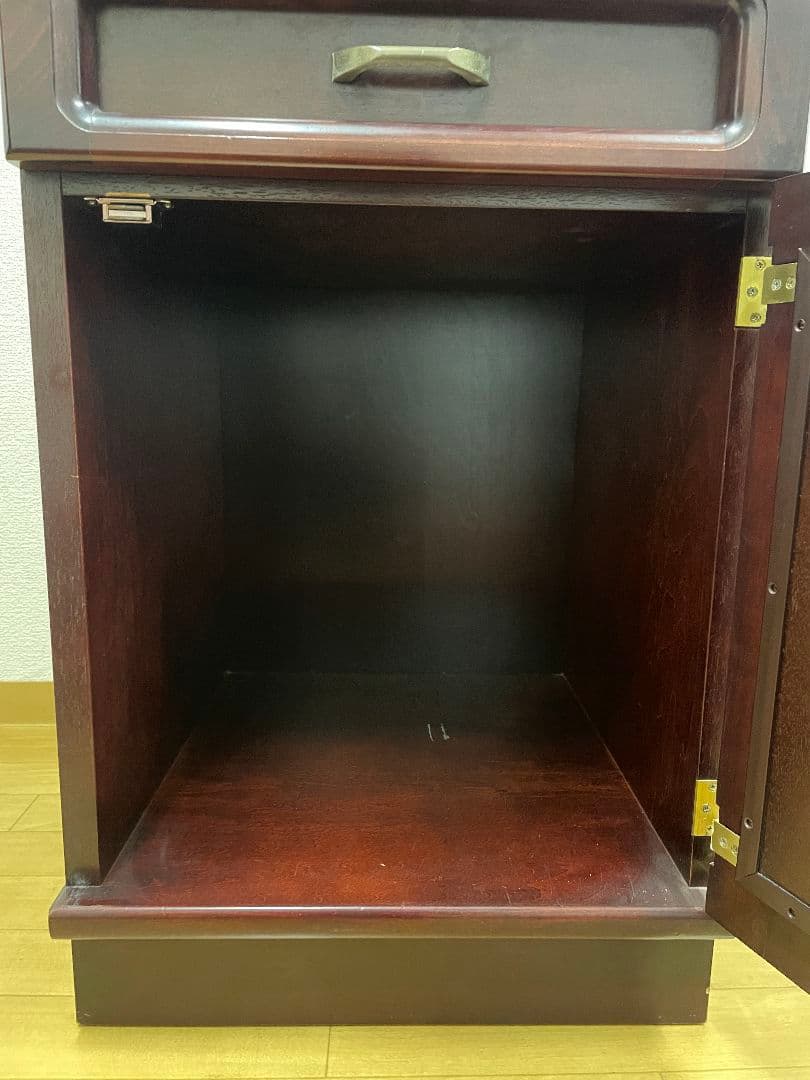 オールドカリモク カップボード スリムキャビネット ジャパンビンテージ