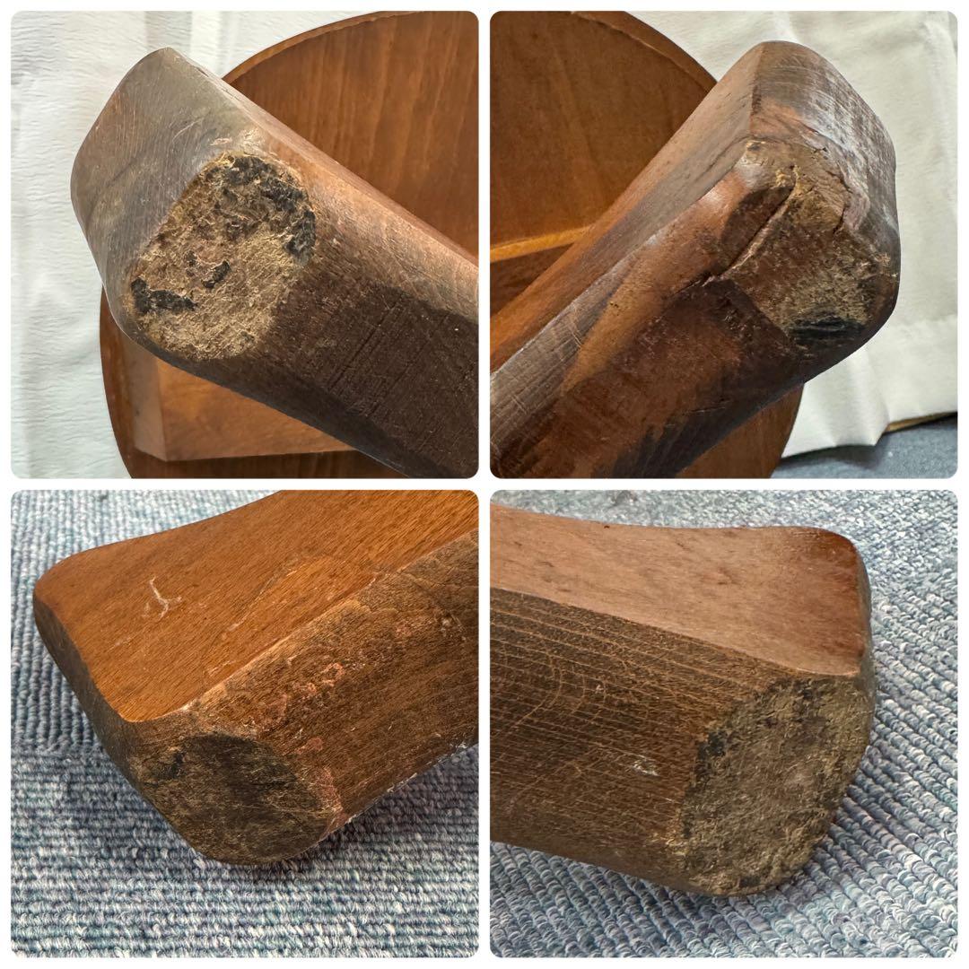 木製花台 アンティーク家具 アンティーク置物 花台 飾り台 オブジェ レトロ