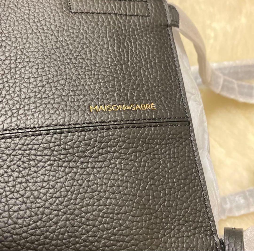 MAISON de SABRÉ ブラック トートバッグ