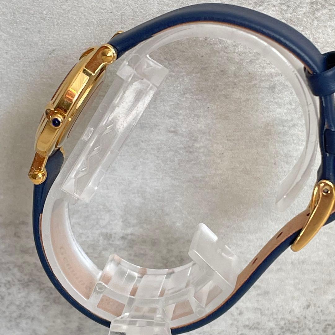 稼動品　美品　YSL イヴサンローラン　ゴールド　インデックス　ラウンド　腕時計