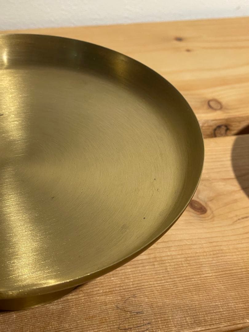 リセノインテリア fog linen work ブラス ケーキスタンド 小物入れ