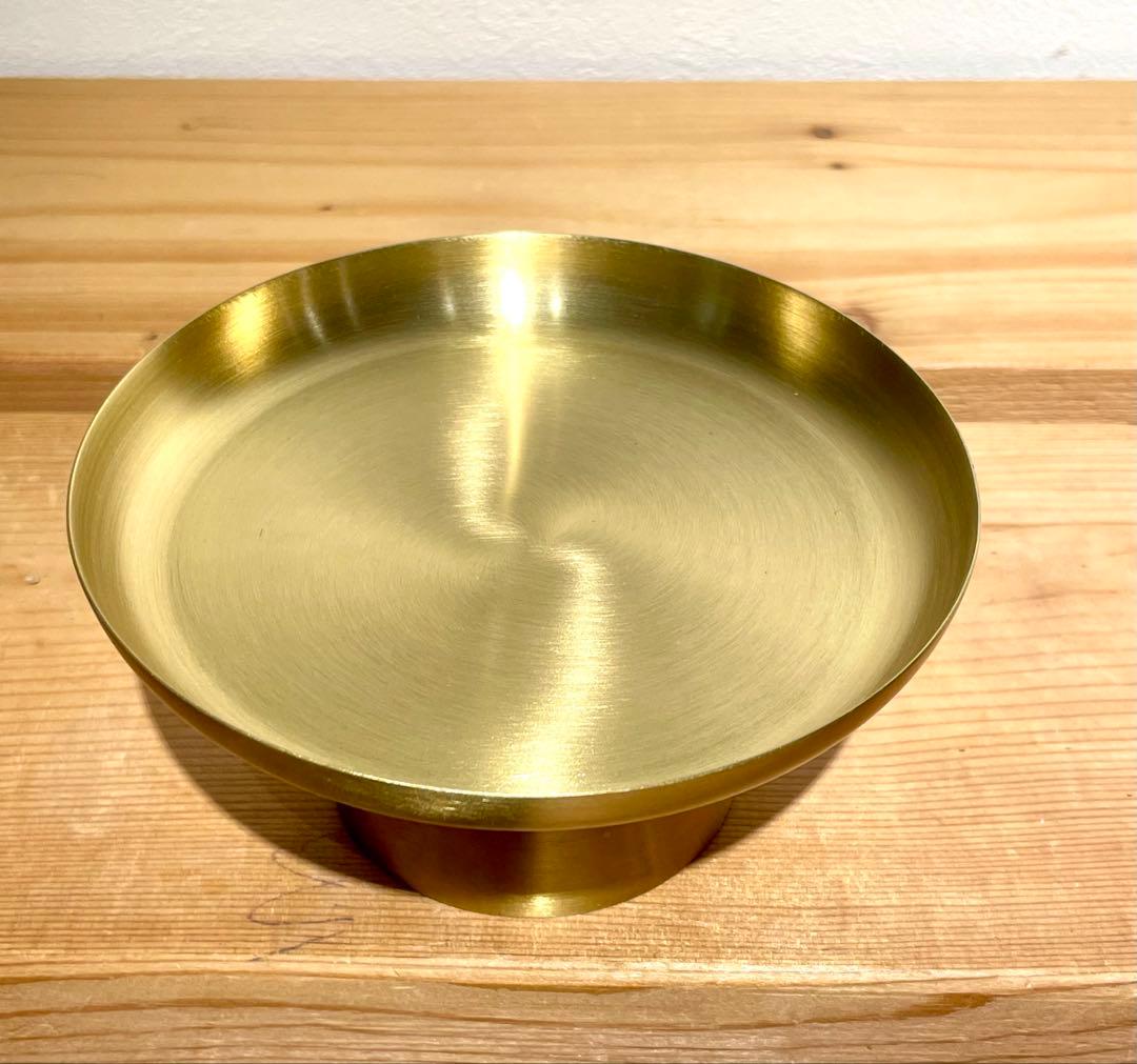 リセノインテリア fog linen work ブラス ケーキスタンド 小物入れ