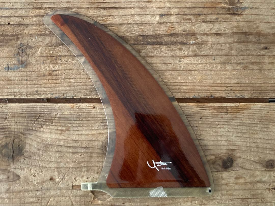 希少 FINS UNLIMITED YATER WOOD 10 ウッドフィン