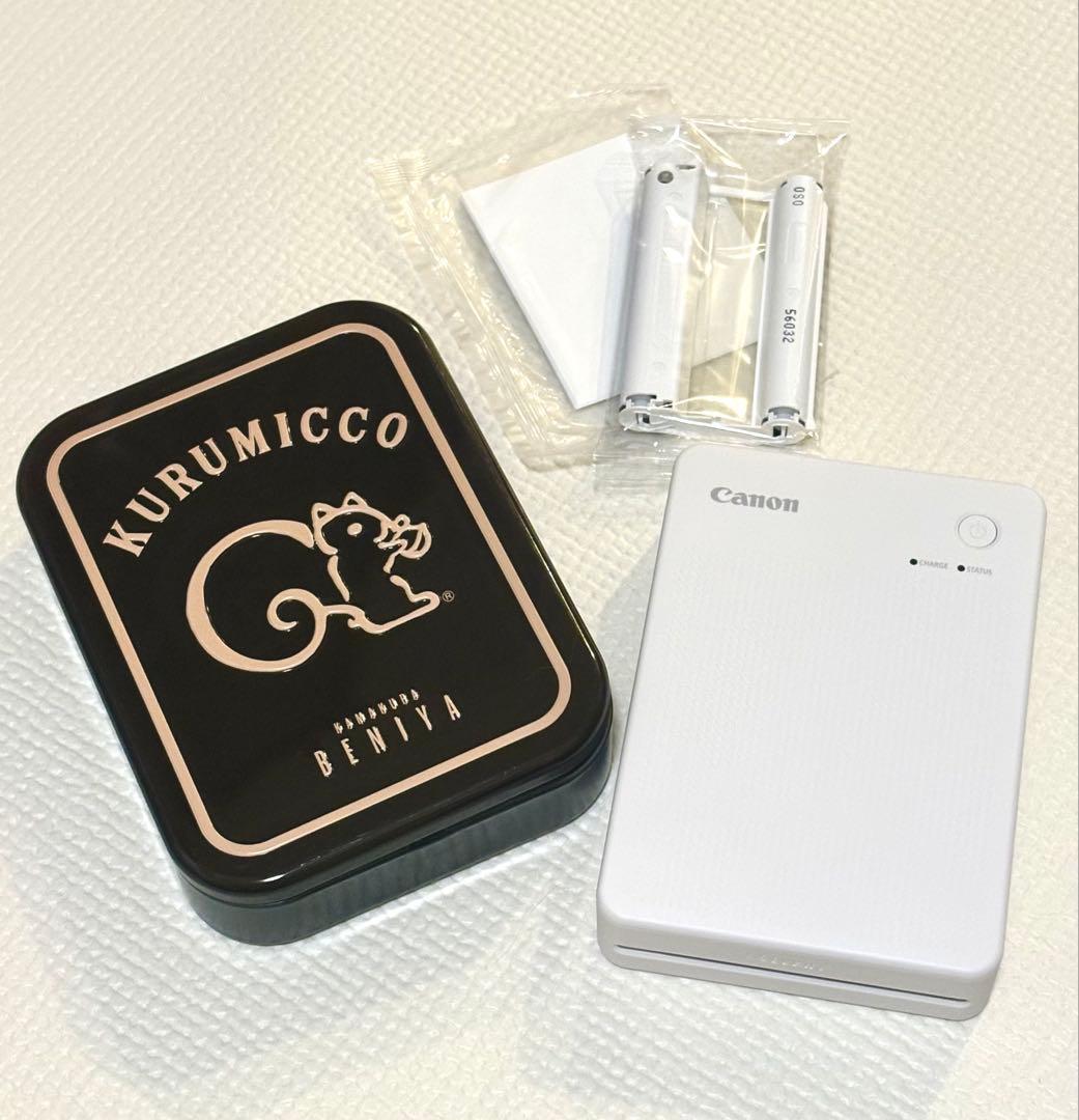Canon SELPHY QX20 スマホ プリンター シール印刷 付属品あり