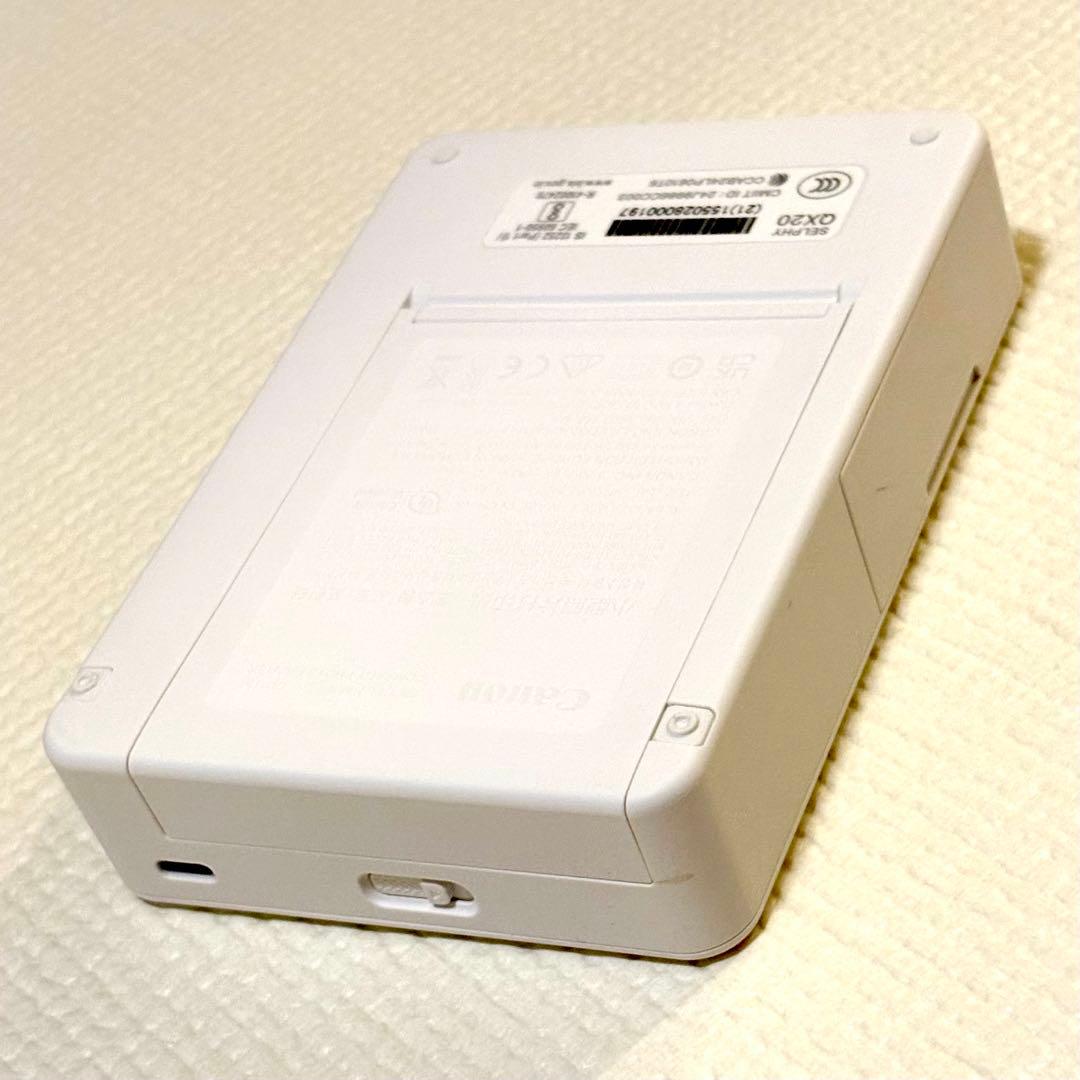 Canon SELPHY QX20 スマホ プリンター シール印刷 付属品あり