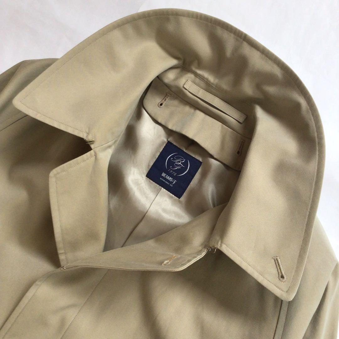 BEAMS F コットンギャバジン \"一枚袖 バルカラーコート 40/西口修平