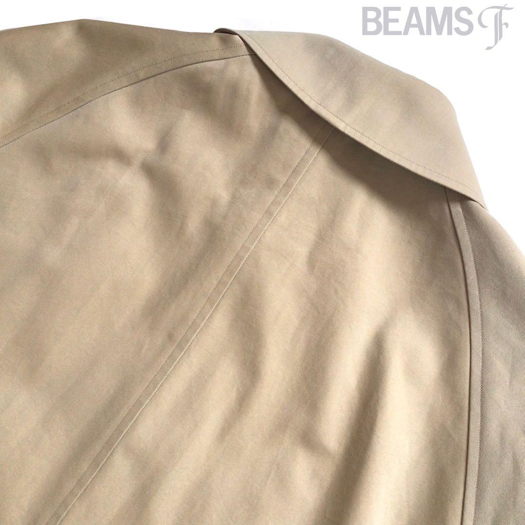 BEAMS F コットンギャバジン \"一枚袖 バルカラーコート 40/西口修平