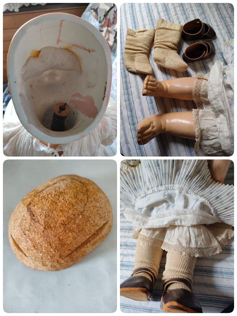 ☆　ニャ太郎 　 アンテーク ☆フランスビスクドール