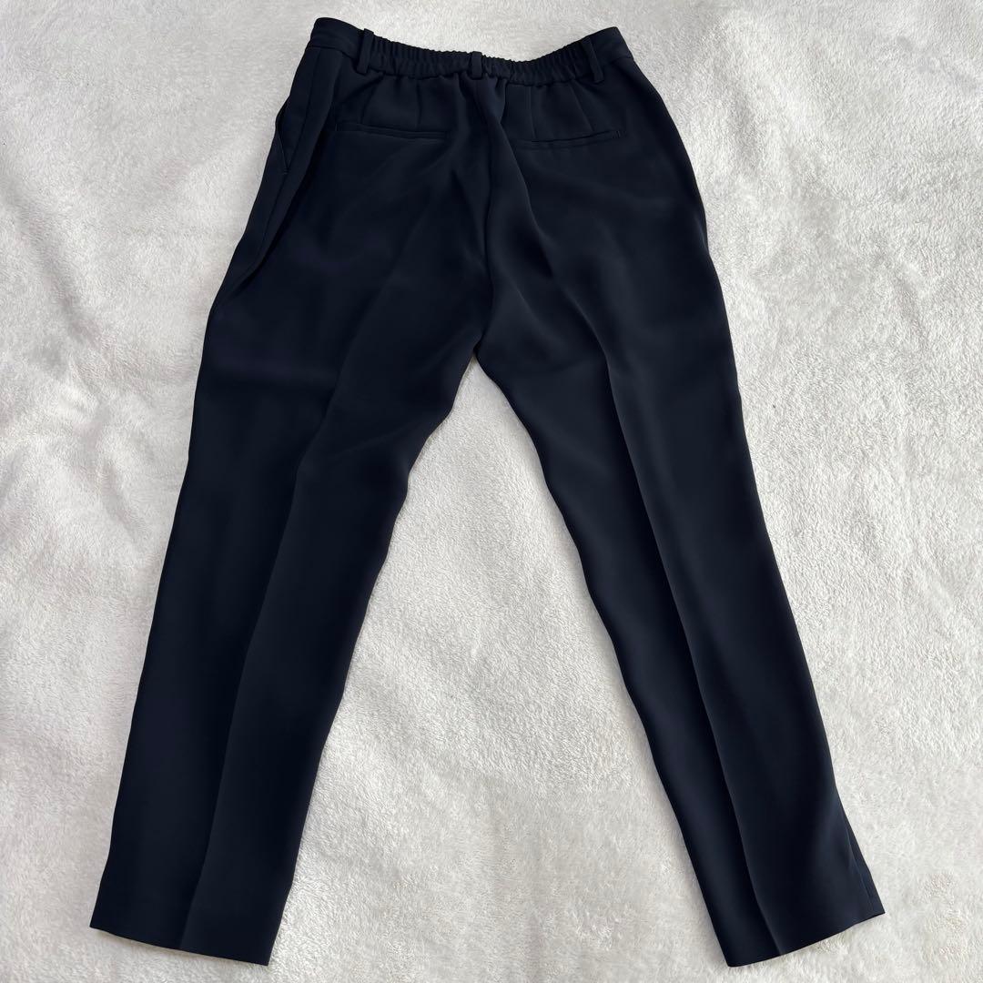 ✨️美品✨️ PLST プラステ スーツ ノーカラー パンツ ネイビー Mサイズ