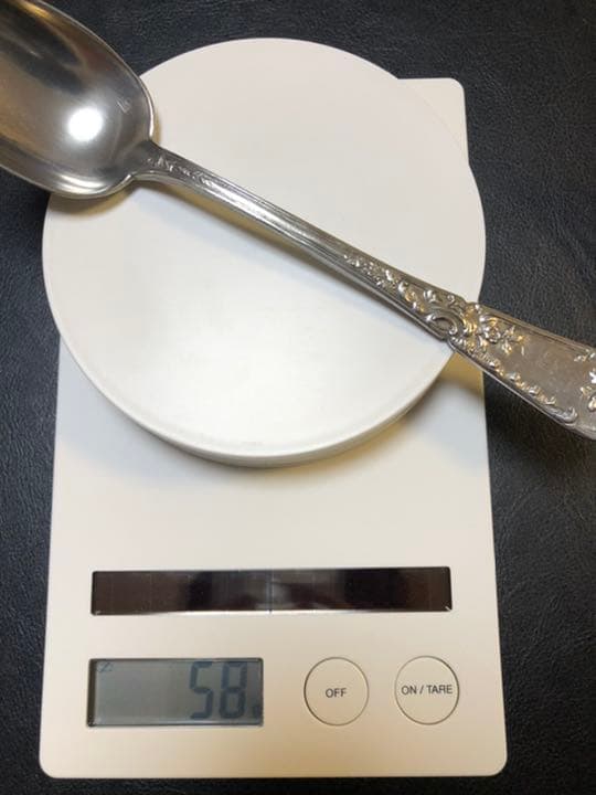 銀製カトラリー　スプーン&フォーク　箱付き　高級　セット