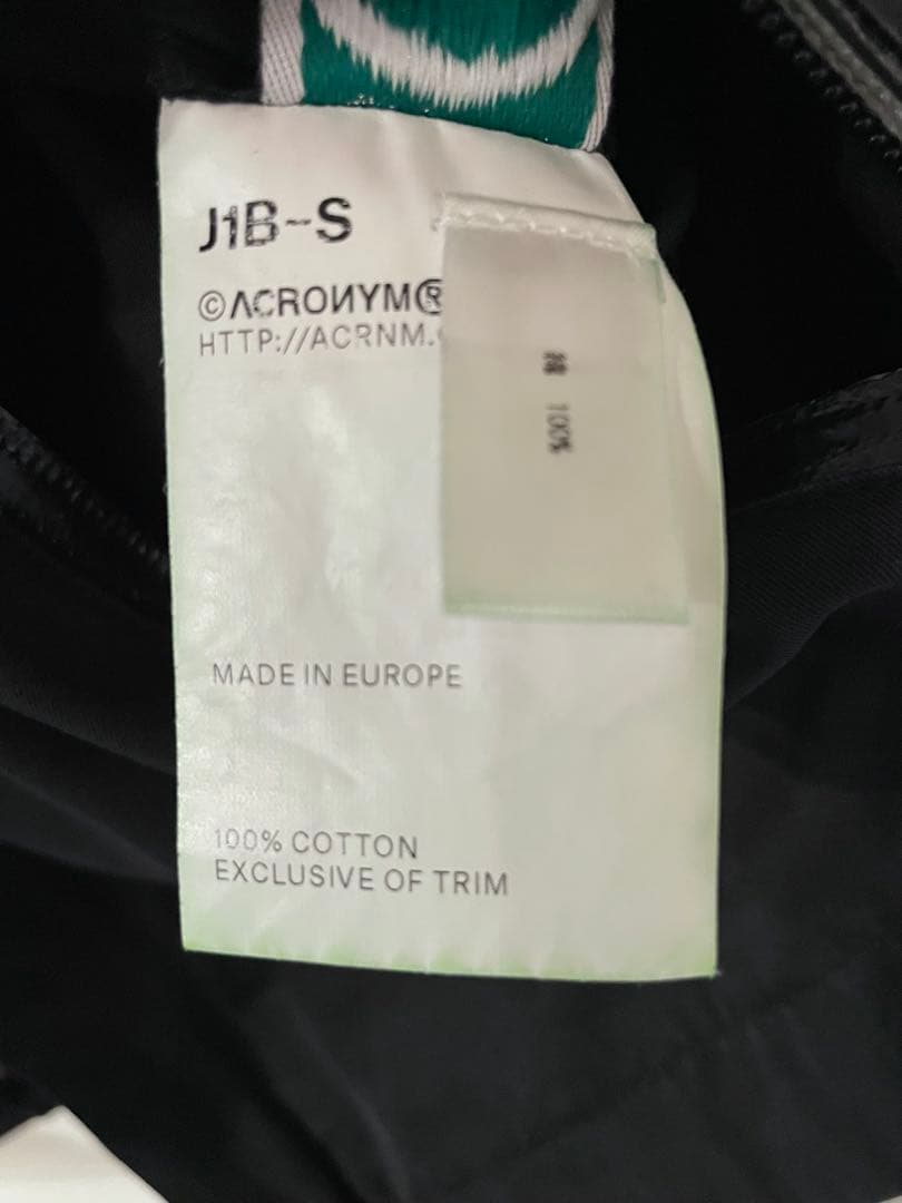 ACRONYM J1B-S INTEROPS JACKET Sサイズ