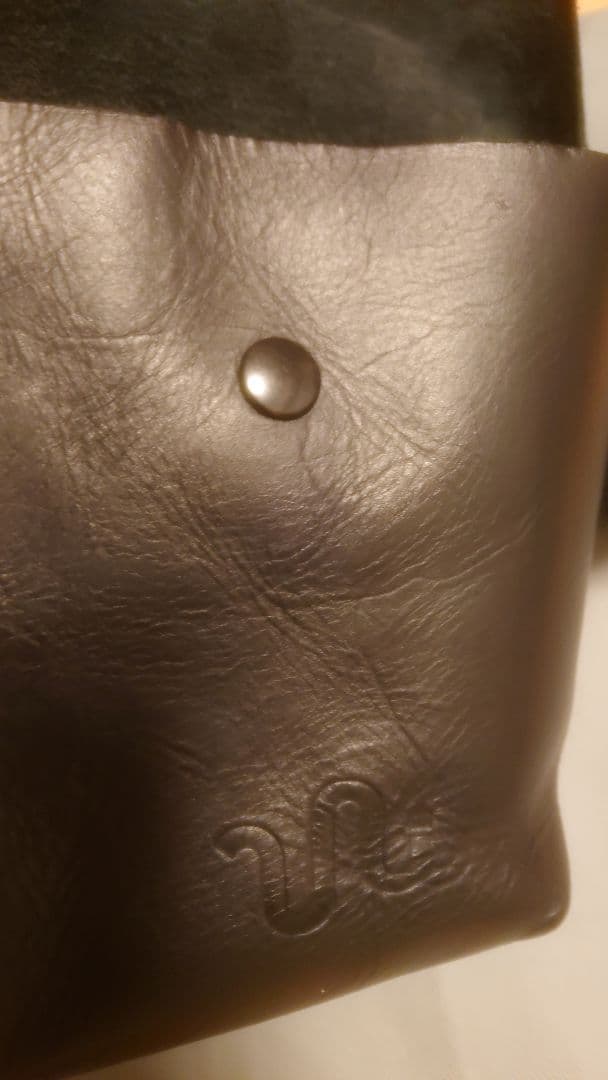 Uni&co. レザーメッセンジャーバッグ BLACK Sサイズ