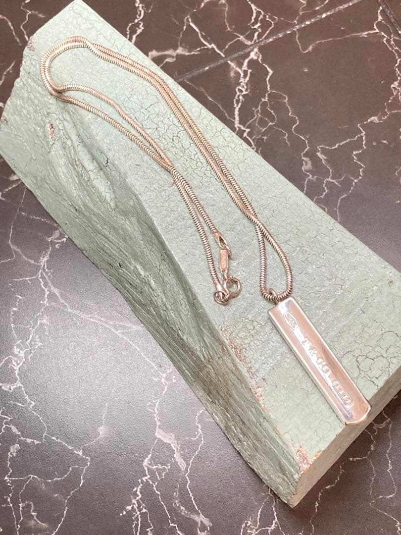 [Tc8] TIFFANY&Co. / ティファニー ナローバーネックレス