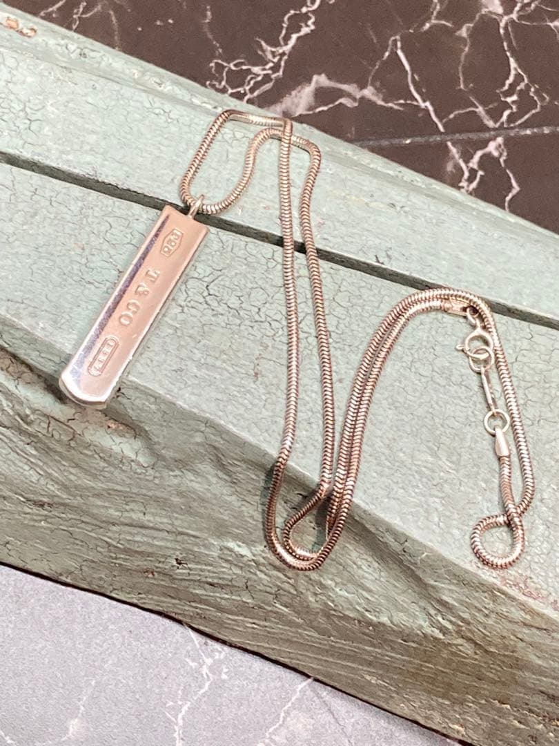 [Tc8] TIFFANY&Co. / ティファニー ナローバーネックレス