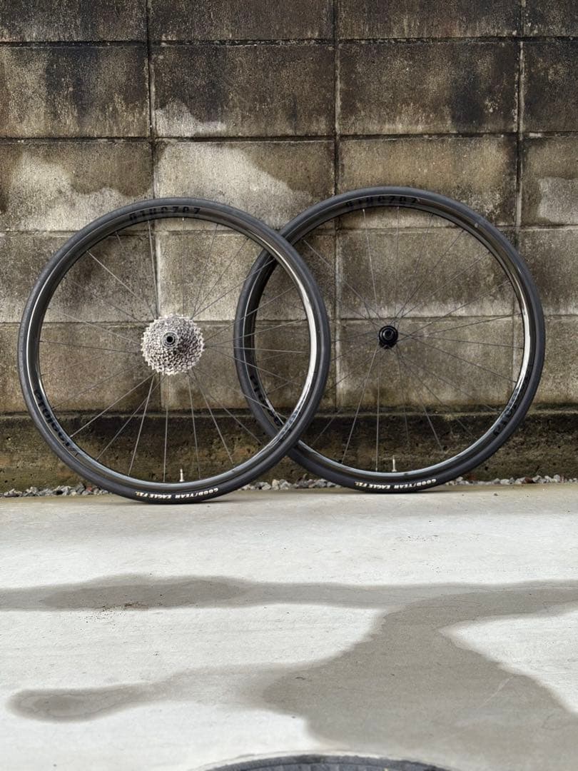 カーボンホイール Project-K クリンチャー/チューブレス対応 1150g