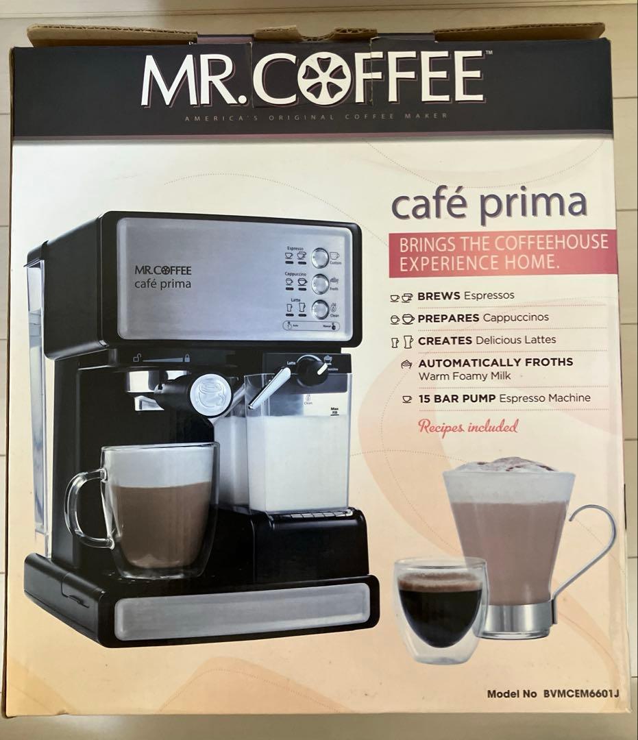 Mr. Coffee Cafe Barista エスプレッソマシン　メーカー