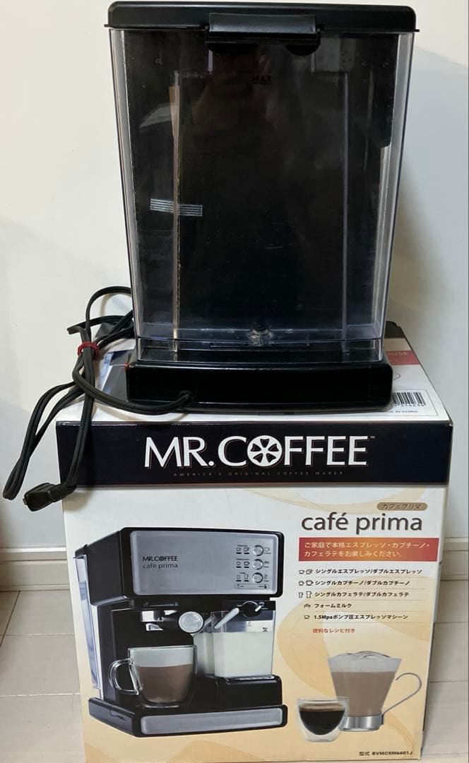 Mr. Coffee Cafe Barista エスプレッソマシン　メーカー
