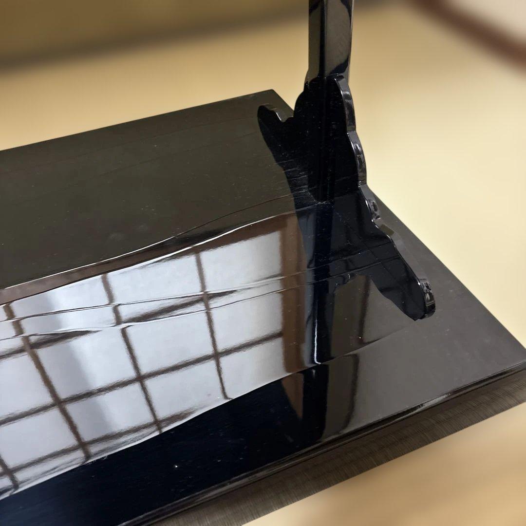 【中古品】組立式　黒及台子（紙箱）USED〈税込・送料込〉