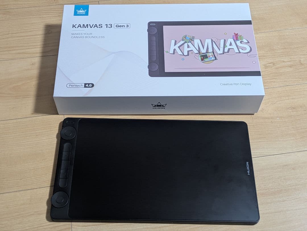 HUION Kamvas 13 Gen3 液晶ペンタブレット本体