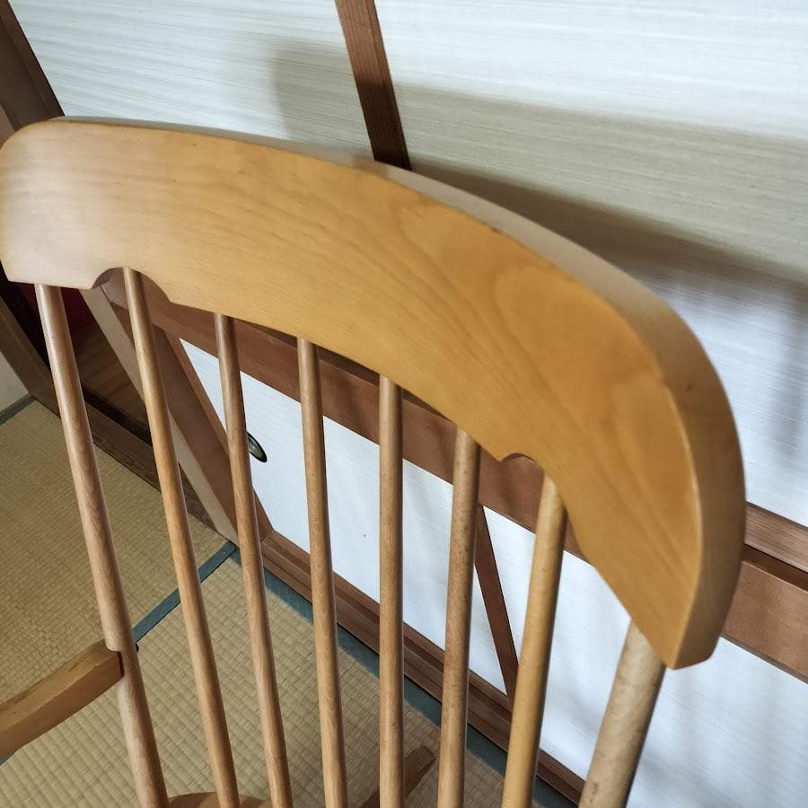 柏木工 ロッキングチェア 　昭和レトロ　ビンテージ　木製