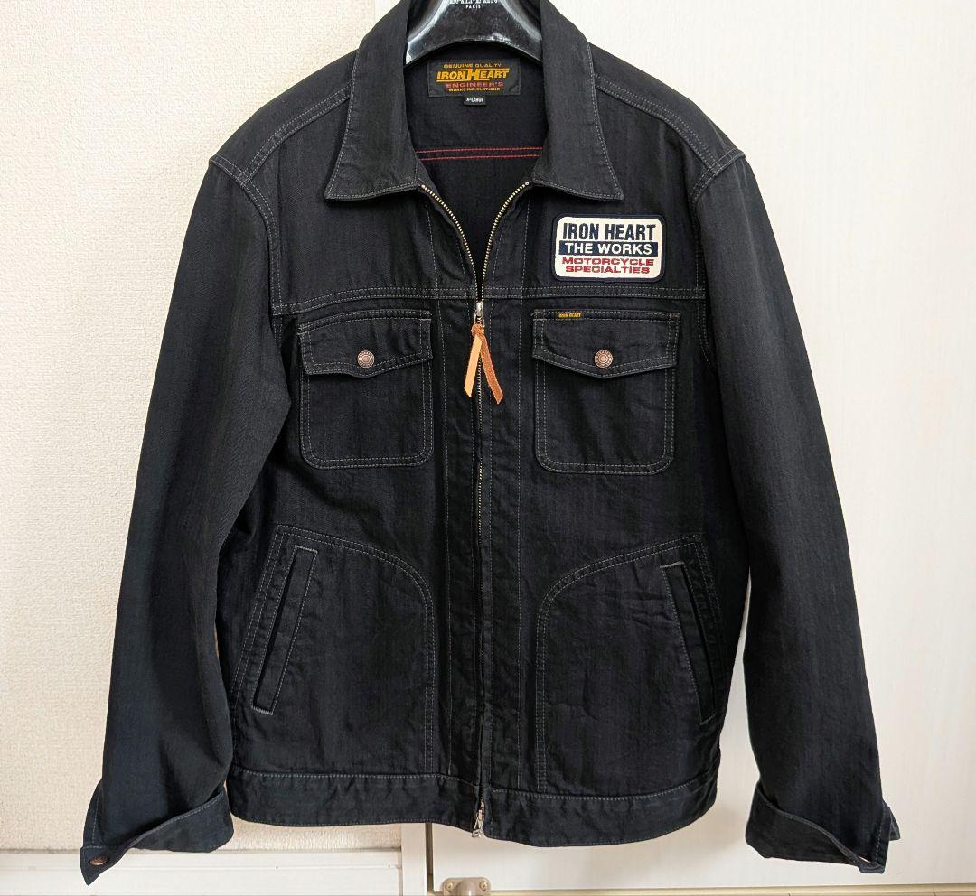 アイアンハート　ヘリンボーンワークジャケット　IRON HEART
