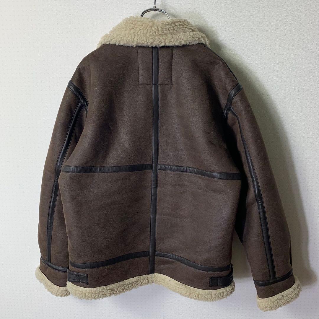 ALPHA INDUSTRIES B-3 フェイクムートンフライトジャケット