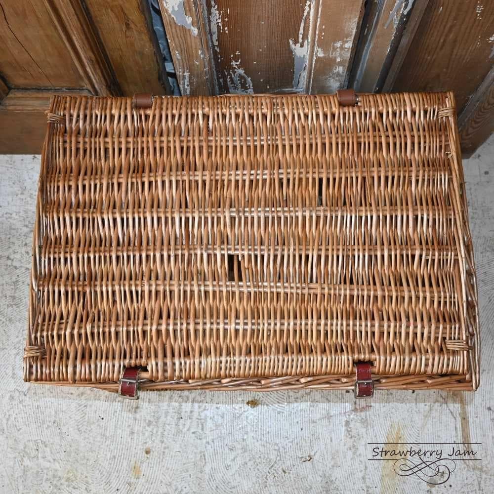 L3710-99-2 英国アンティーク フォートナム＆メイソン かご バスケット