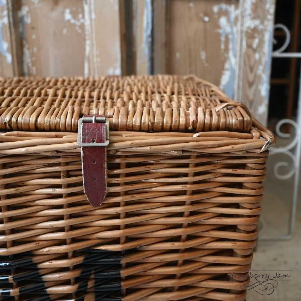 L3710-99-2 英国アンティーク フォートナム＆メイソン かご バスケット