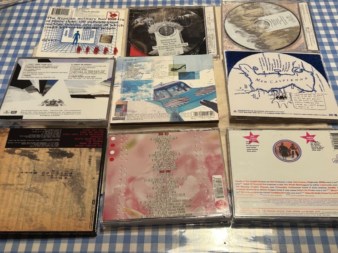 レディオヘッドのアルバム、シングル、激レアCD含む計30枚