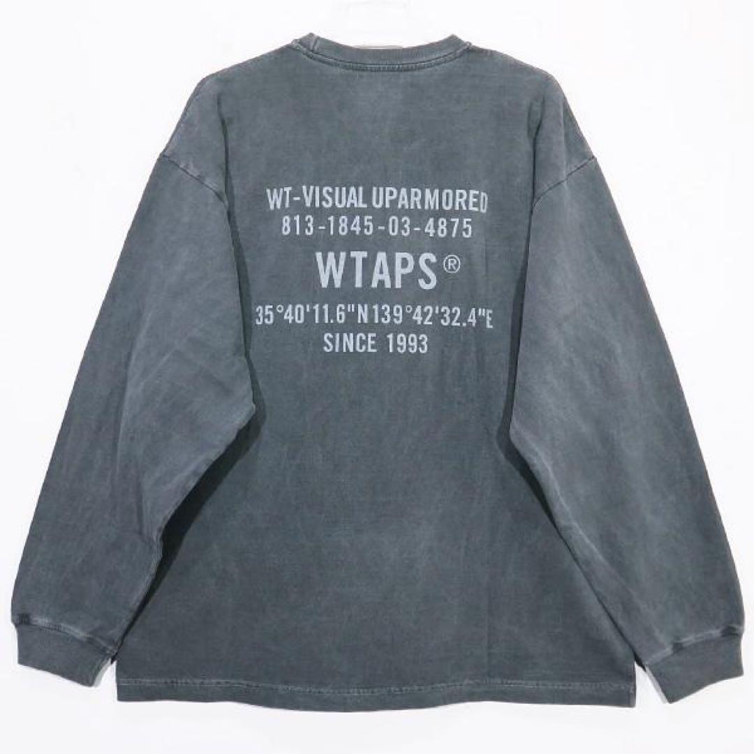WTAPS グレー 長袖カットソー　Mサイズ　新品　即完売品　ダブルタップス
