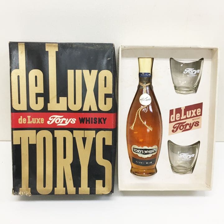 未開栓/サントリー/トリス/デルクス/ウイスキ/グラス/720ml37%/a32