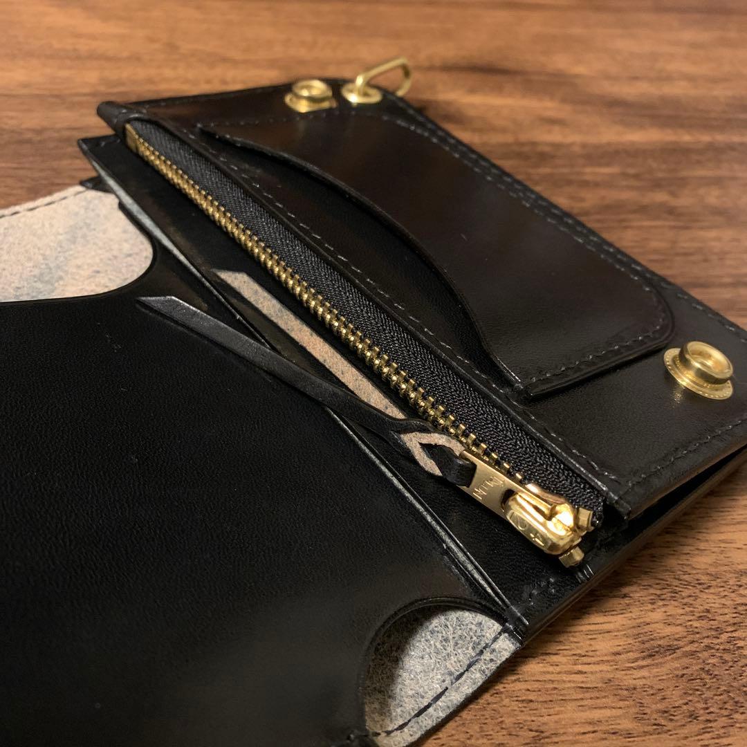 トラッカーウォレット　ミドル　CA008 昭南多脂ベンズ　グレージング