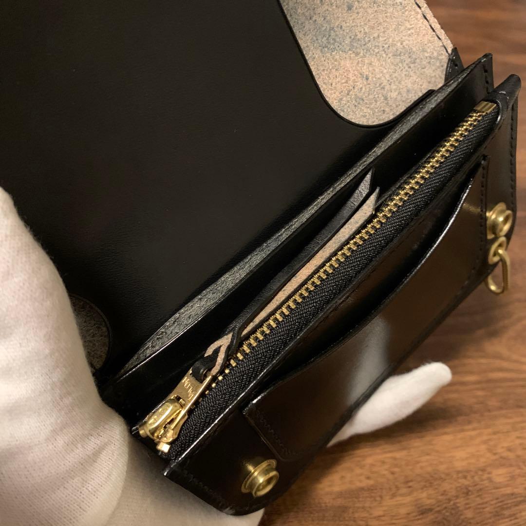 トラッカーウォレット　ミドル　CA008 昭南多脂ベンズ　グレージング