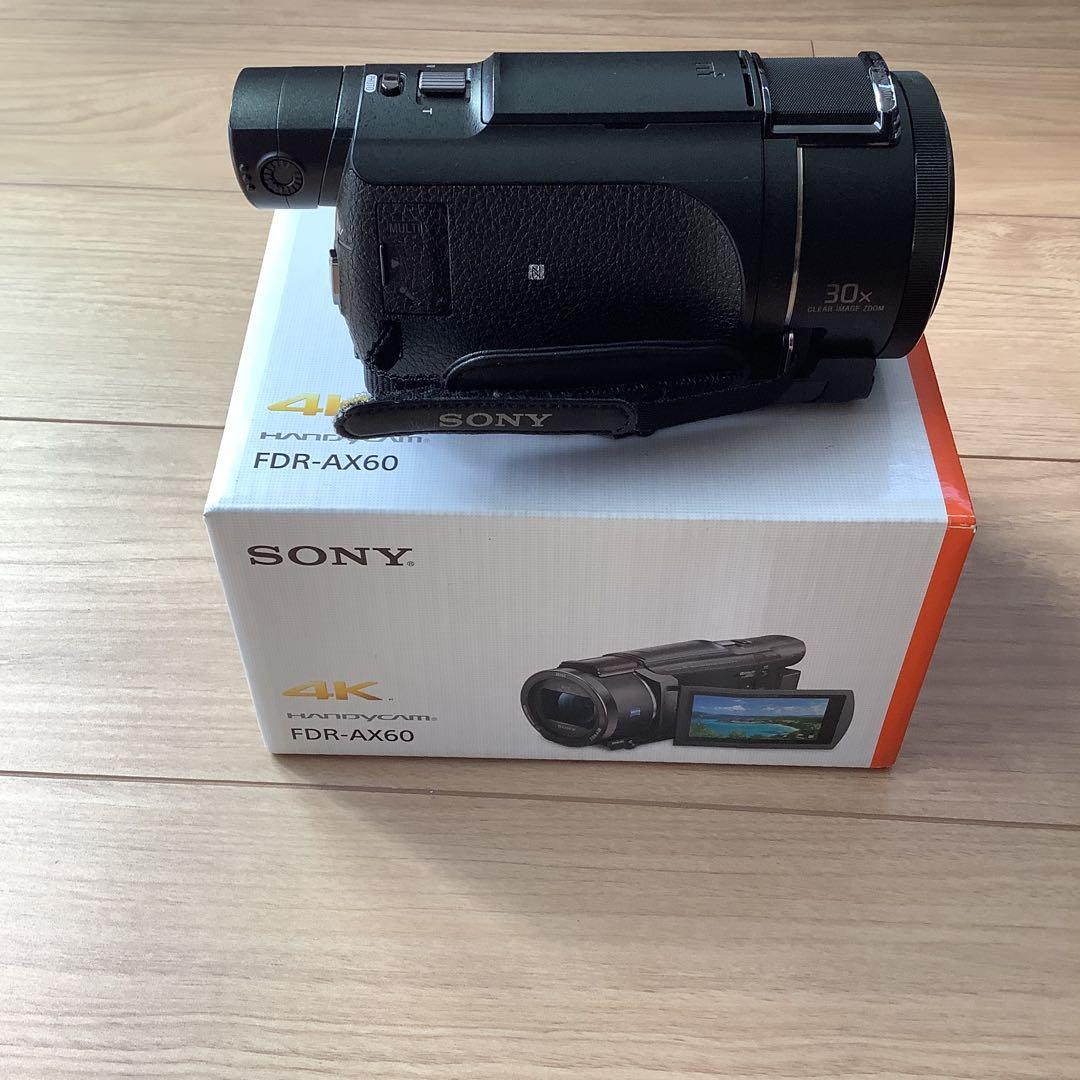 SONY　ソニー　デジタルビデオカメラハンディカム　4K　FDR-AX60　4K