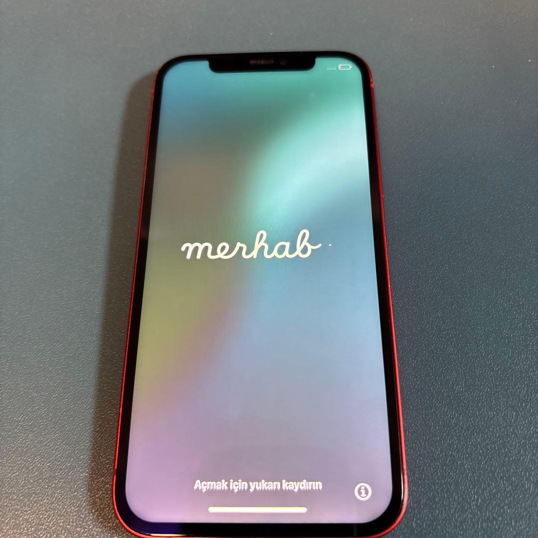 iPhone12 256GB レッド　SIMフリー Apple アップル