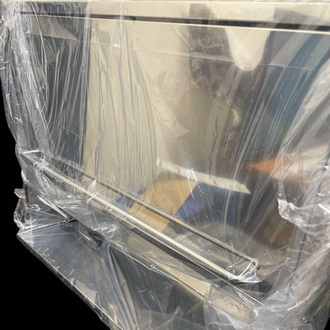 42719ステンレス フラップ扉のスパイスラック　5ポット付き