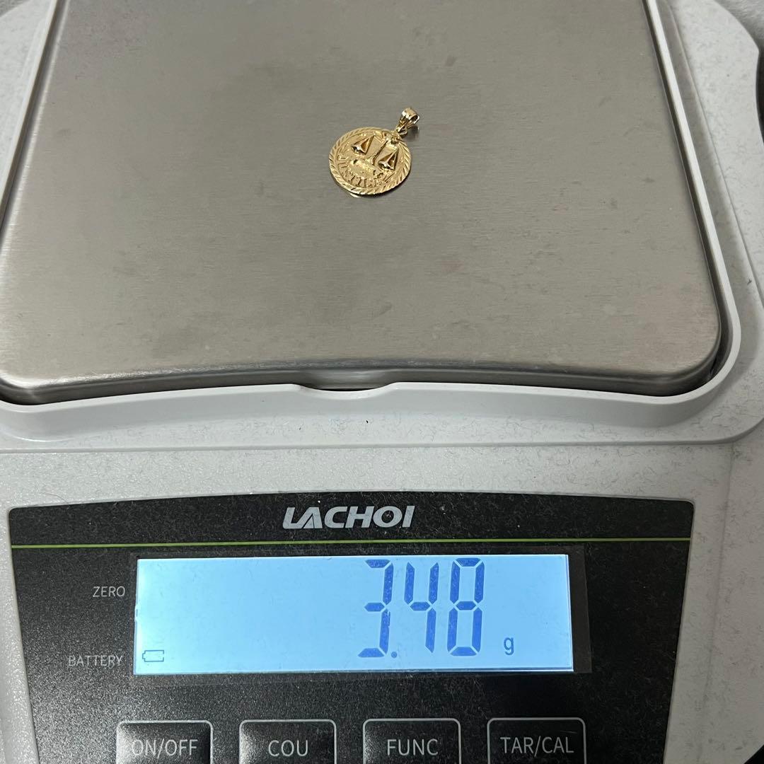 シュプリーム SUPREME ジャスティス ゴールドペンダント14K 18SS