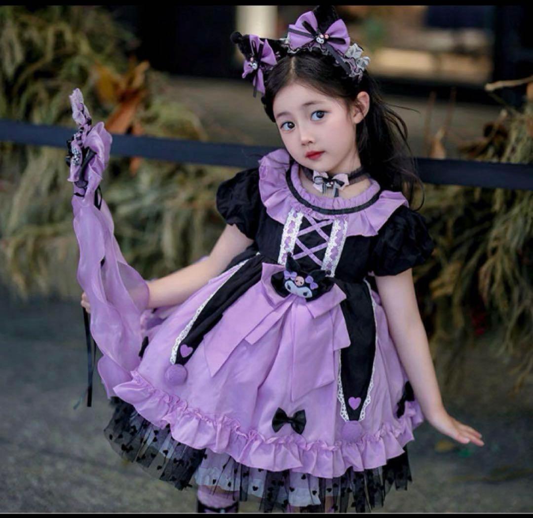 新品最後の一点✨ハロウィン ロリータプリンセスドレス女の子ドレス クロミ風✨