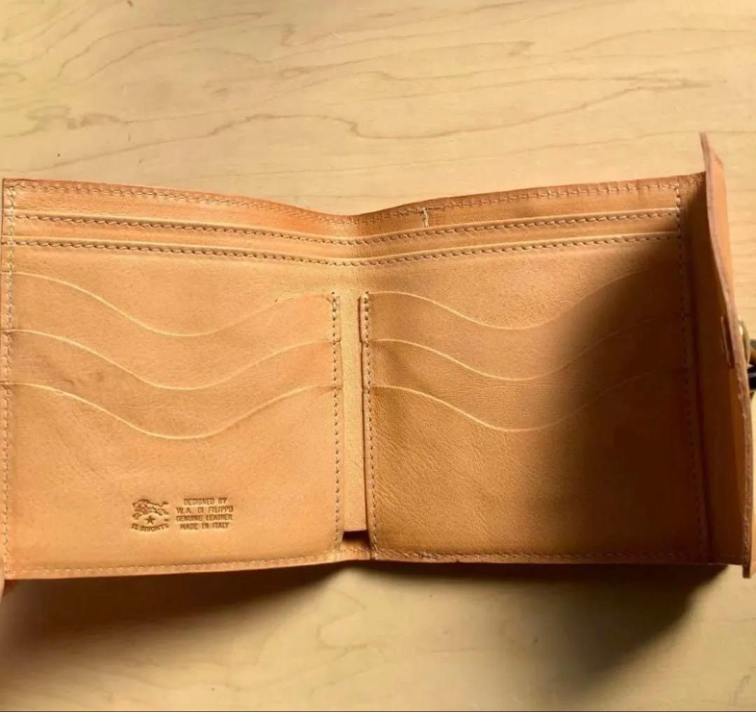 【定価40,150円】IL BISONTE イルビゾンテ 財布 レザー がま口