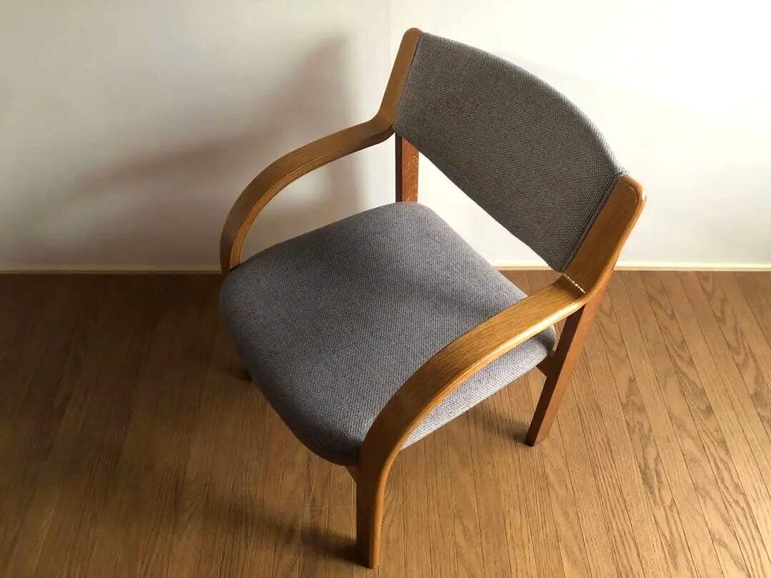 天童木工 ヴィンテージ プライウッド アームチェア ② 北欧インテリア 坂倉準三