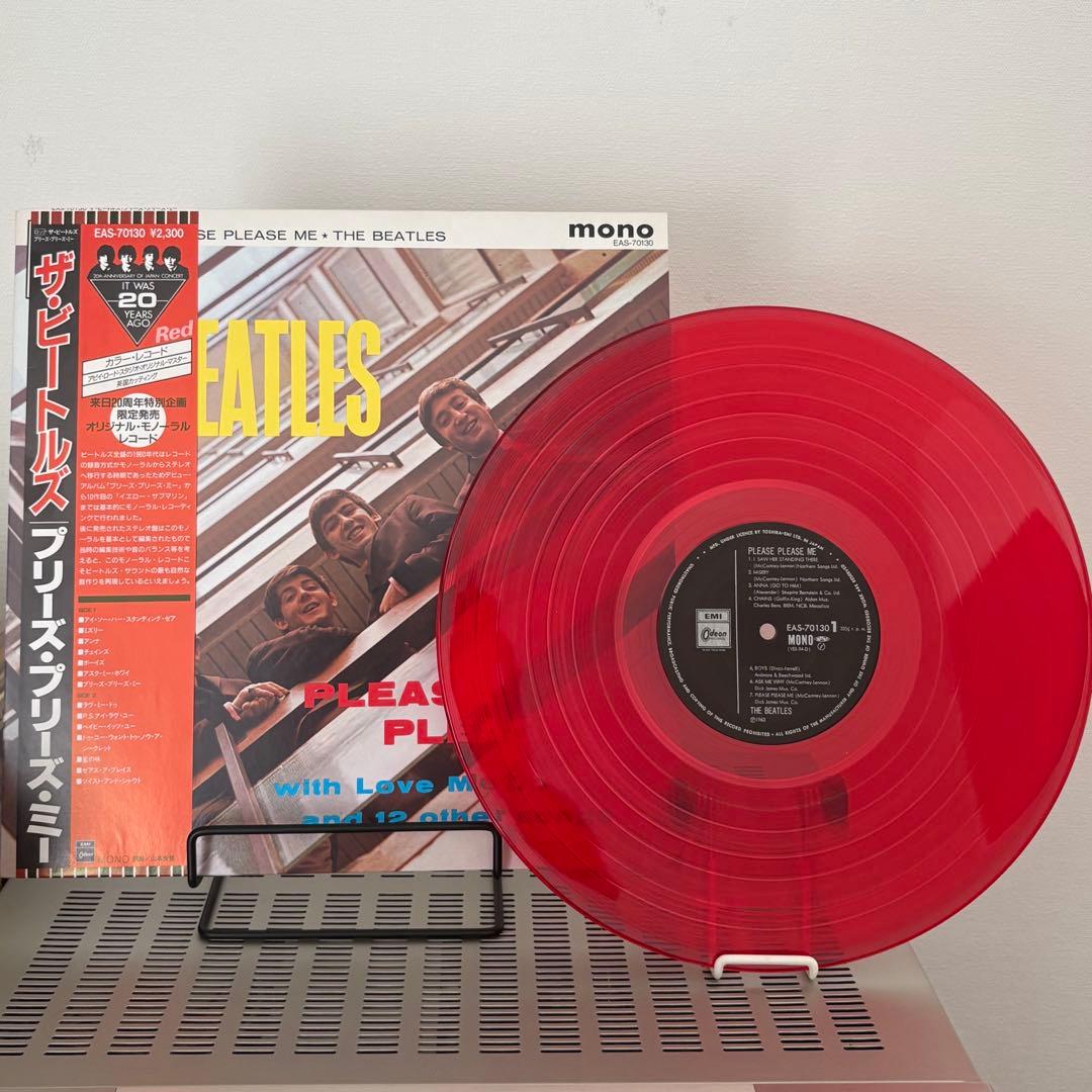 Beatles Please Please Me LP mono 盤未使用品