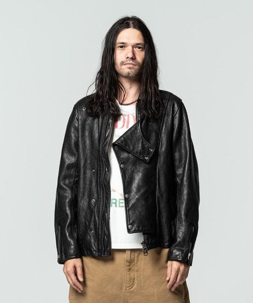 glamb Fencing leather riders 定価6万4900円