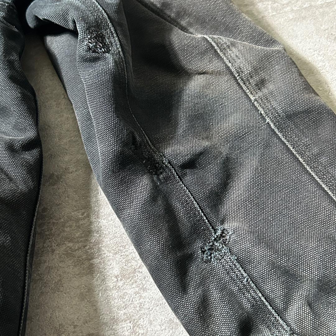 00s USA製 ブラック カーハート アクティブジャケット ダックM