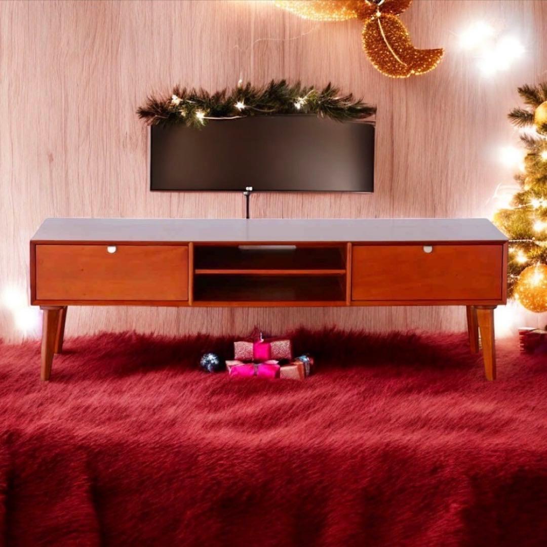 F 新品 北欧 テレビボード L リビングボード ラック テレビ台 TV 棚